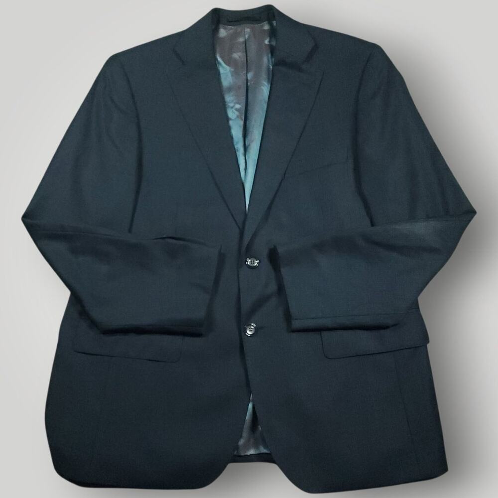 Loro Piana Alessandro Manzoni Blazer Sport Coat Mens 40S Classic Fit Wool Navy